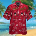 Cincinnati Reds Hawaiian Shirt Set for Men Women Kids – Short Sleeve Button Up Tropical Aloha – MTE05