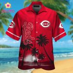 Cincinnati Reds Tropical Aloha Hawaiian Shirt Set for Men Women Kids – MTE09