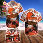 Cleveland Browns Hawaiian Shirt And Beach Short – Gift for Men Women
