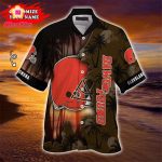 Cleveland Browns Hawaiian Shirt Customize Your Name Cleveland Browns Hawaiian Shirt Customize Your Name