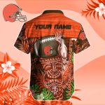 Cleveland Browns NFL Printed Hawaiian Shirt Custom Gift
