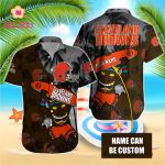 Cleveland Browns NFL Printed Hawaiian Shirt Custom Gift