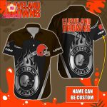 Cleveland Browns NFL Printed Hawaiian Shirt Custom Gift