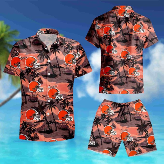 Cleveland Browns Nfl Tommy Bahama Hawaiian Shirt summer shirt
