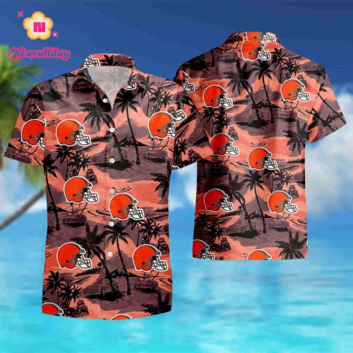 Cleveland Browns Nfl Tommy Bahama Hawaiian Shirt summer shirt