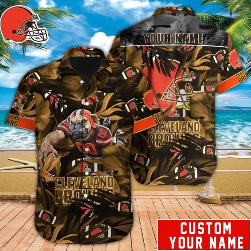 Cleveland Browns NFLHawaiian shirt Custom Gift