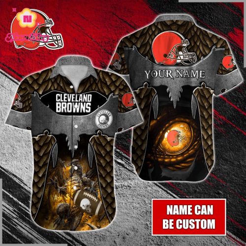Cleveland Browns NFLHawaiian shirt Custom Gift