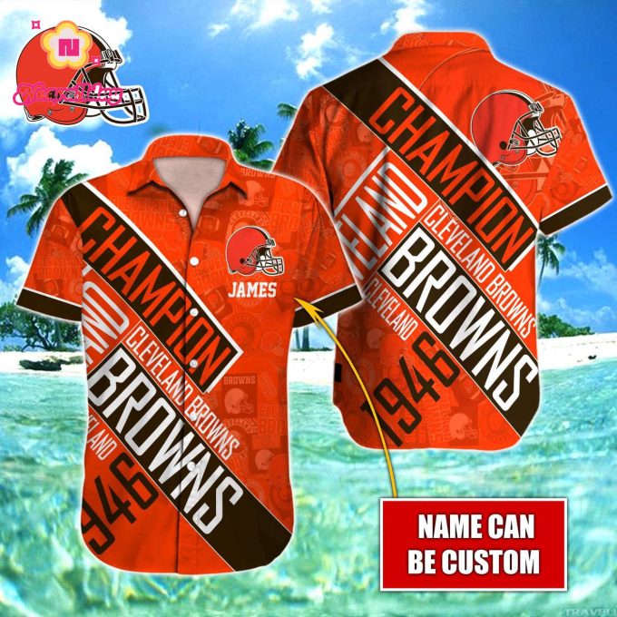 Cleveland Browns NFLHawaiian shirt Custom Gift