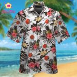 Cleveland Browns Short Sleeve Button Up Tropical Aloha Hawaiian Shirt Set for Men Women Kids Gift