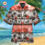 Cleveland Browns Short Sleeve Button Up Tropical Aloha Hawaiian Shirt Set for Men Women Kids Gift