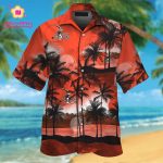Cleveland Browns Short Sleeve Button Up Tropical Aloha Hawaiian Shirt Set for Men Women Kids Gift