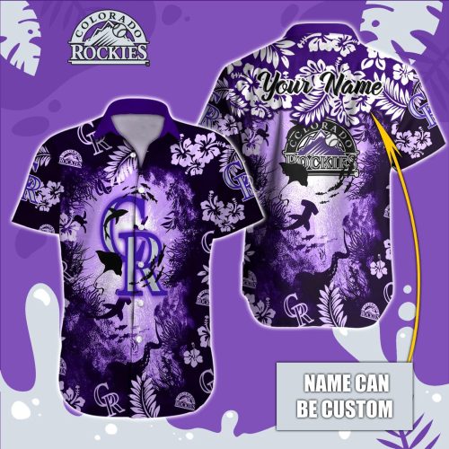 Colorado Rockies MLB Hawaiian Shirt Custom T-38230 – Officially Licensed Gear