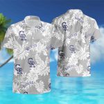 Colorado Rockies Tropical Flower Hawaiian Shirt – Summer Short Sleeve Shirt Colorado Rockies Tropical Flower Hawaiian Shirt – Summer Short Sleeve Shirt