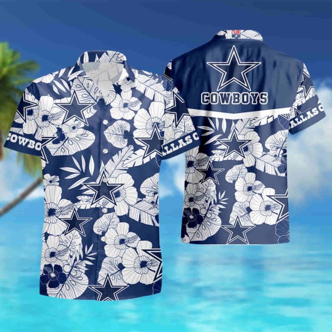Dallas Cowboys Aloha Shirt Hawaiian Aloha Shirt summer shirt