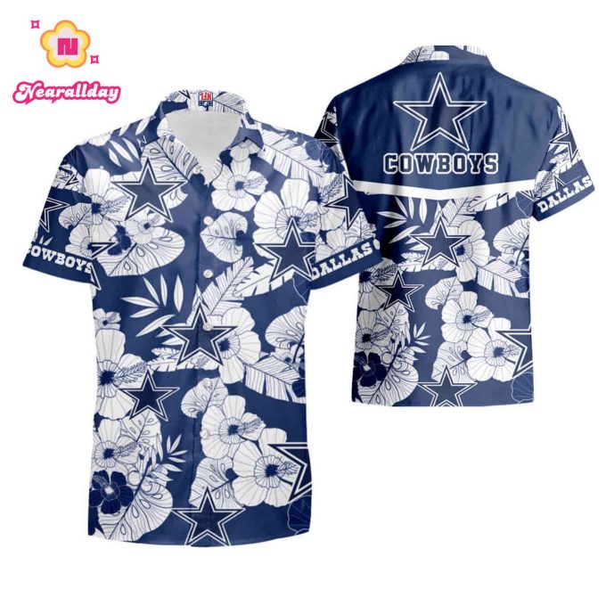 Dallas Cowboys Aloha Shirt Hawaiian Aloha Shirt summer shirt