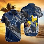 Dallas Cowboys Bart Simpson Hawaiian Shirt, Gift For Fan