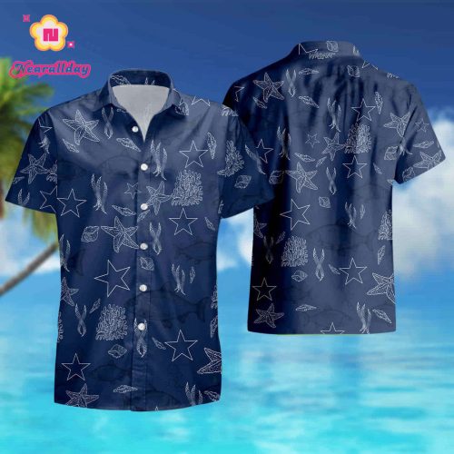 Dallas Cowboys Fish Ocean pattern Hawaiian Shirt summer shirt