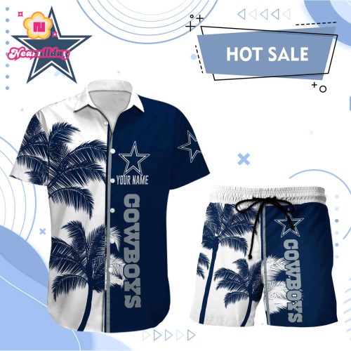 Dallas Cowboys Hawaii Shirt Men Short Custom NFL Gift