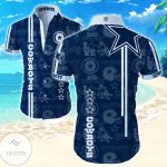 Dallas Cowboys Hawaiian Shirt Aloha Shirts Hawaiian Shirt Set for Men Women Kids