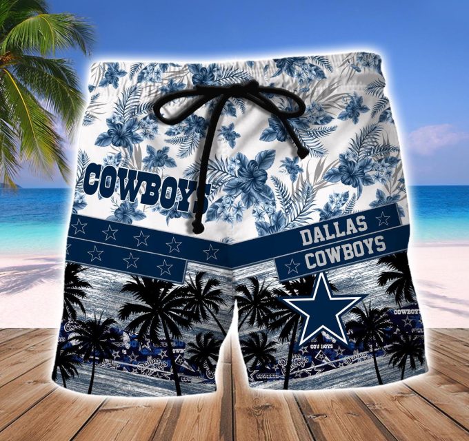 Dallas Cowboys Hawaiian Shirt And Beach Short – Gift for Men Women