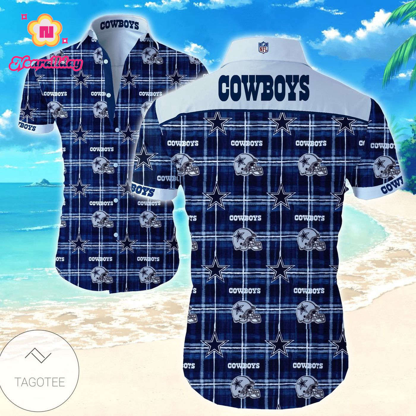 Dallas Cowboys Hawaiian Shirt Funny Aloha Shirts For Men’s and Women’s Gift Dallas Cowboys Hawaiian Shirt Funny Aloha Shirts For Men’s and Women’s Gift