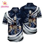 Dallas Cowboys Horror Movies Character Hawaiian Shirt