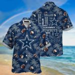 Dallas Cowboys NFL Coconut Pattern Hawaiian Shirt, New Gift For Fan