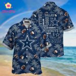 Dallas Cowboys NFL Coconut Pattern Hawaiian Shirt, New Gift For Fan
