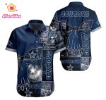 Dallas Cowboys NFL Horror Skull Hawaiian Shirt