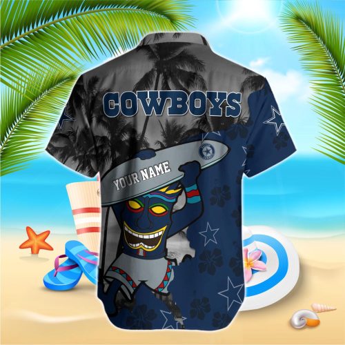 Dallas Cowboys NFL Printed Hawaiian Shirt Custom Gift