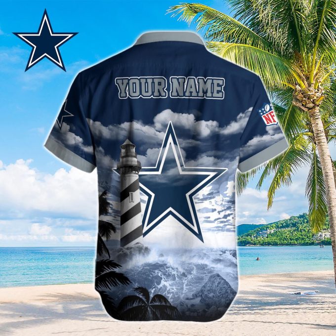Dallas Cowboys NFL Printed Hawaiian Shirt Custom Gift