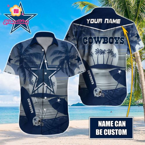 Dallas Cowboys NFL Printed Hawaiian Shirt Custom Gift
