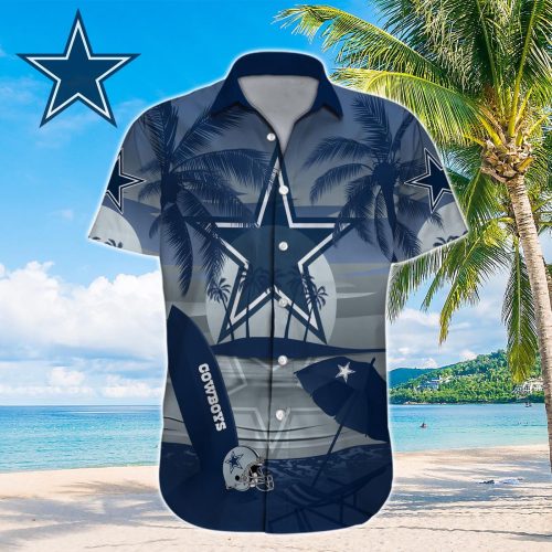 Dallas Cowboys NFL Printed Hawaiian Shirt Custom Gift