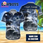 Dallas Cowboys NFL Printed Hawaiian Shirt Custom Gift