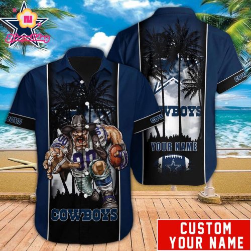 Dallas Cowboys NFL Printed Hawaiian Shirt Custom Gift