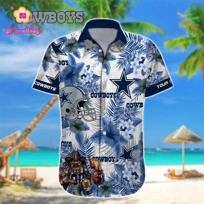 Dallas Cowboys NFL Printed Hawaiian Shirt Custom Gift