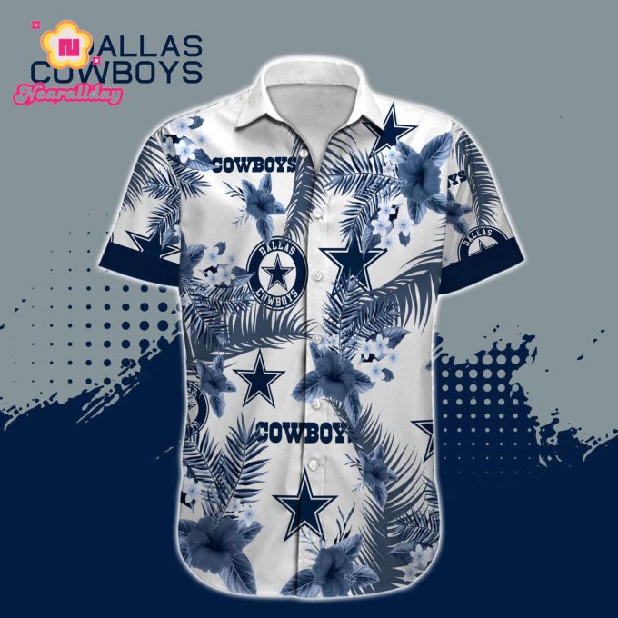 Dallas Cowboys NFL Printed Hawaiian Shirt Custom Gift