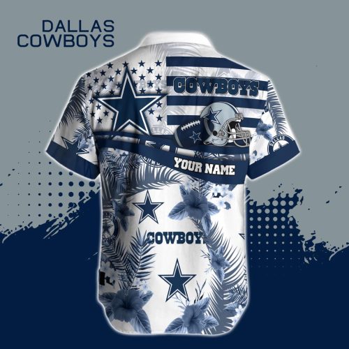 Dallas Cowboys NFL Printed Hawaiian Shirt Custom Gift