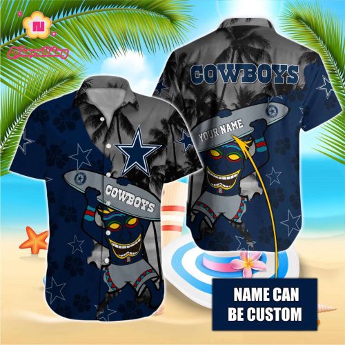 Dallas Cowboys NFL Printed Hawaiian Shirt Custom Gift