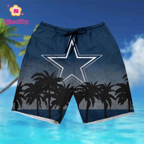 Dallas Cowboys NFLHawaii Shirt Short Style summer shirt