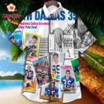 Dallas Cowboys Pete Gent Retrocards Set Vintage Aloha Hawaiian Shirt