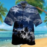 Dallas Cowboys Short Sleeve Button Up Tropical Aloha Hawaiian Shirt FV7