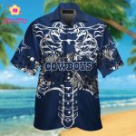 Dallas Cowboys Short Sleeve Button Up Tropical Aloha Hawaiian Shirt Set for Men Women Kids Gift