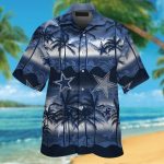 Dallas Cowboys Short Sleeve Button Up Tropical Aloha Hawaiian Shirt Set for Men Women Kids Gift