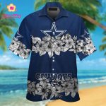 Dallas Cowboys Short Sleeve Button Up Tropical Aloha Hawaiian Shirt Set for Men Women Kids Gift