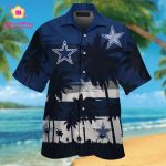 Dallas Cowboys Short Sleeve Button Up Tropical Aloha Hawaiian Shirt Set for Men Women Kids Gift