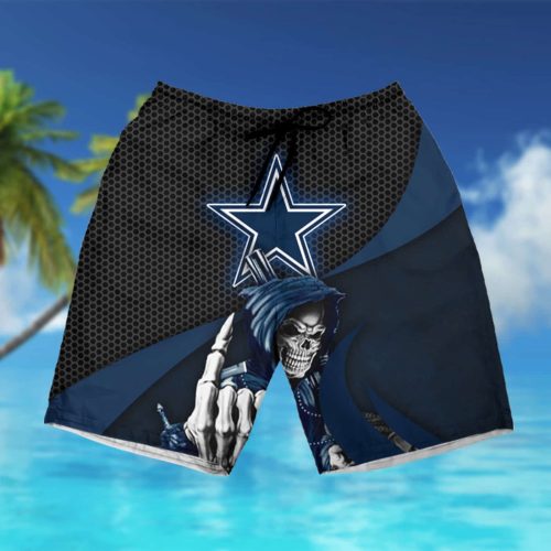 Dallas Cowboys Skull Death Hawaiian Shirt summer shirt