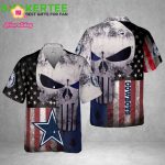 Dallas Cowboys Skull Hawaiian Shirt