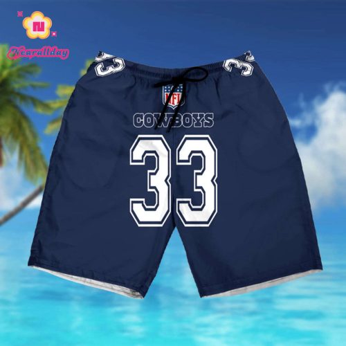 Dallas Cowboys Tony Dorsett 33 Great Player Hawaiian Shirt summer shirt