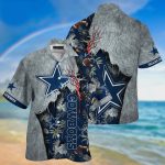 Dallas Cowboys Vintage Tropical Pattern Hawaiian Shirt, New Summer Design